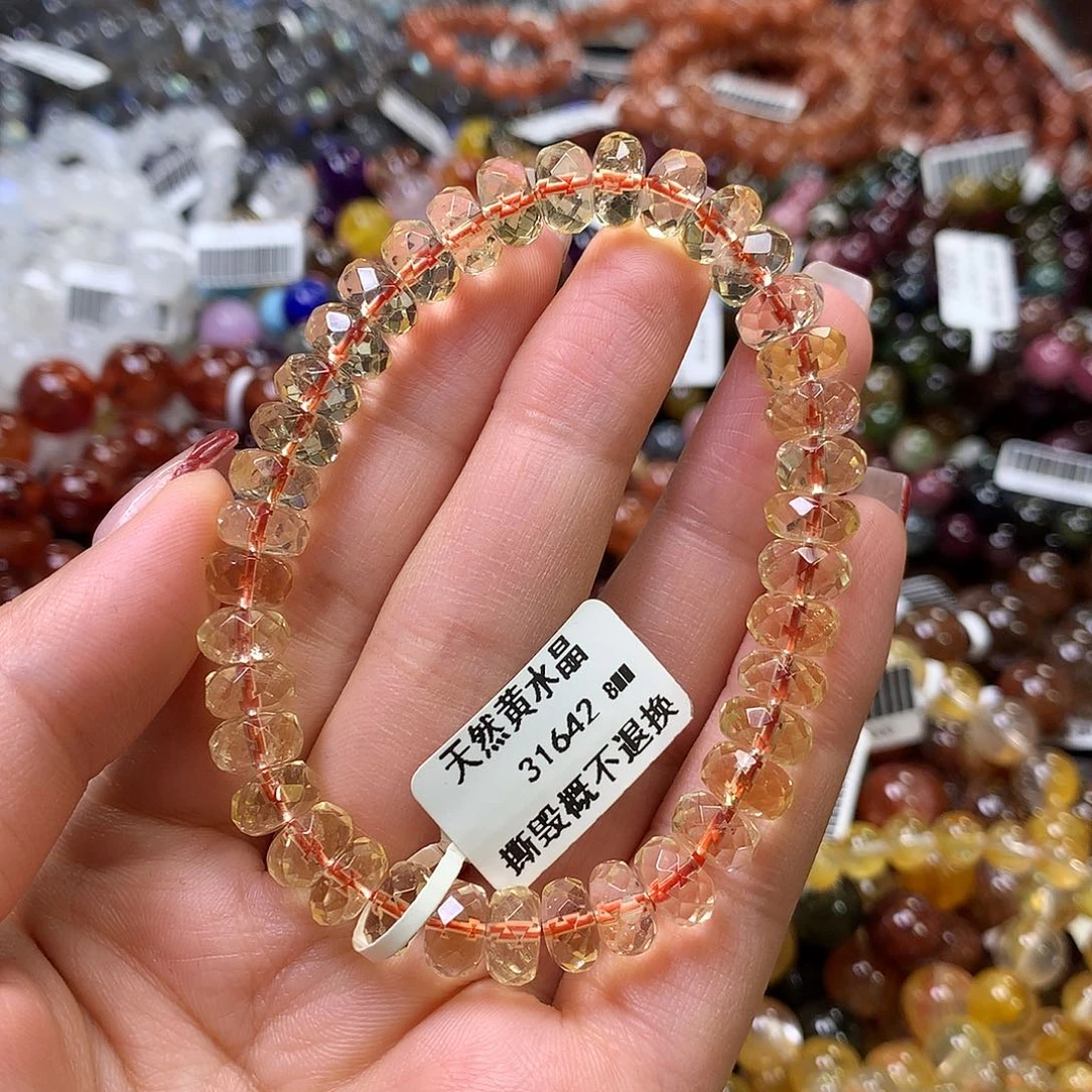 水晶手链未镶嵌，