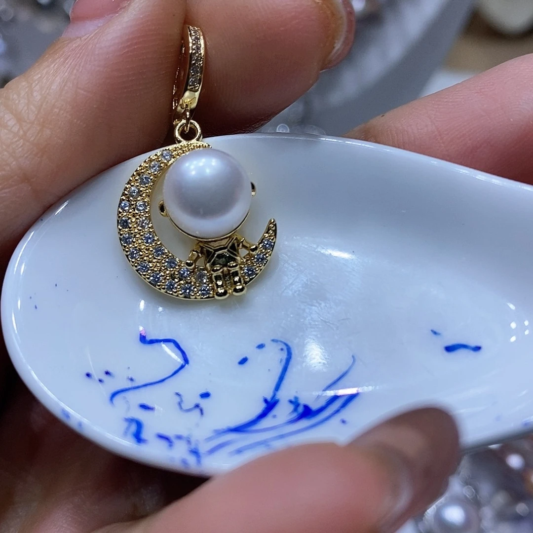 淡水珍珠吊坠未镶嵌