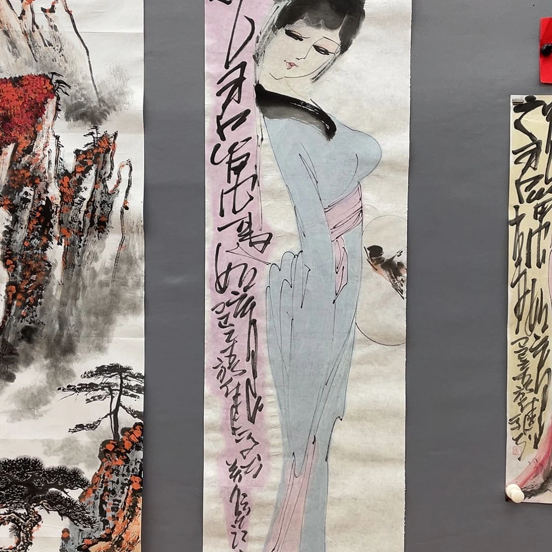 国画一**安长乐轩画坊书画作品