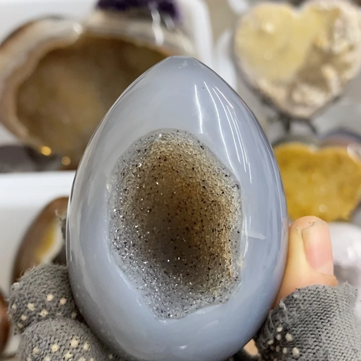 紫晶未镶嵌珠宝半成品