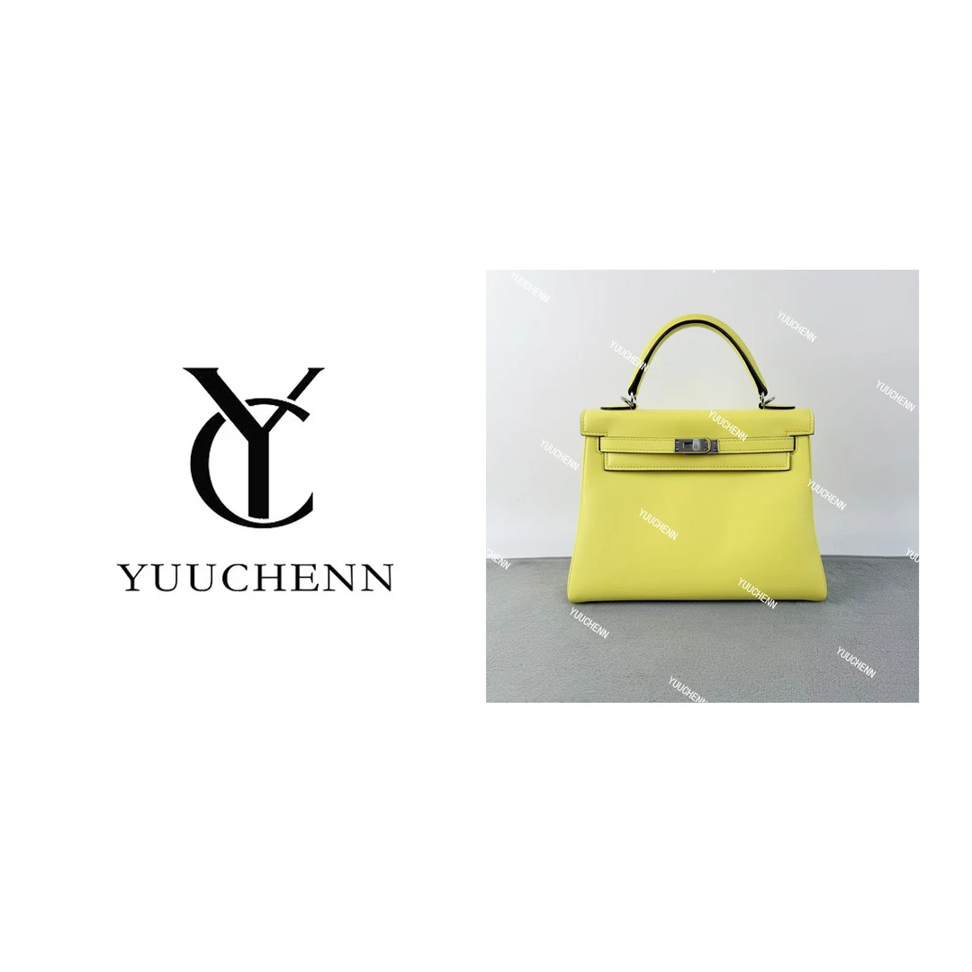 YUUCHENN/25cm原创设计高定真皮包 HH6571