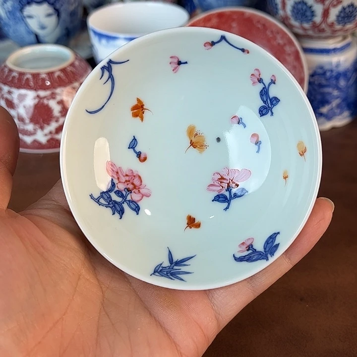瓷片景德镇全手工手绘陶瓷