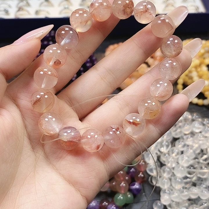 未镶嵌手链水晶浇花