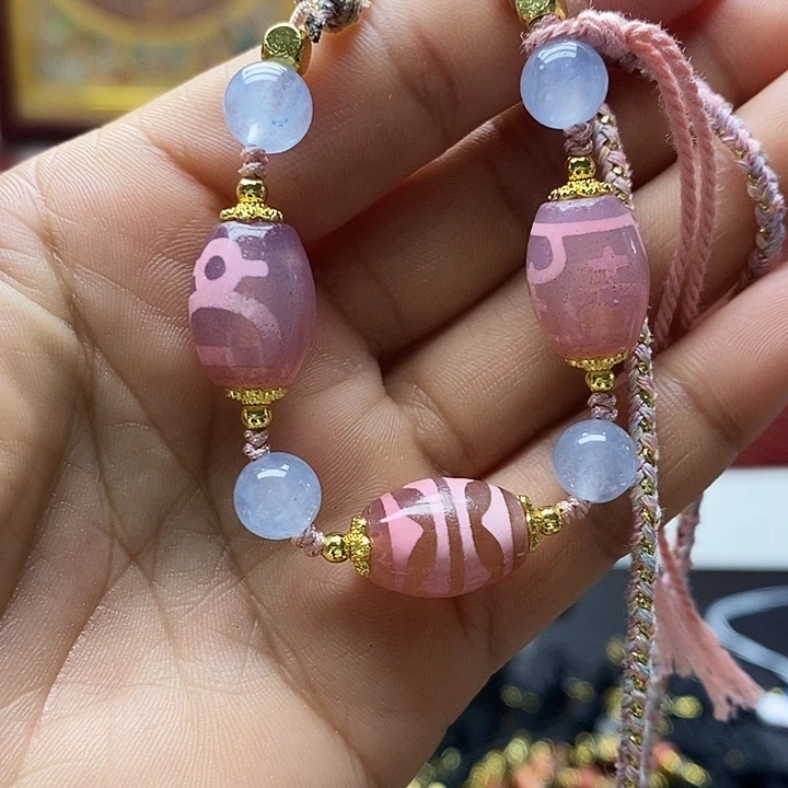 玛瑙/玉髓合金颈饰