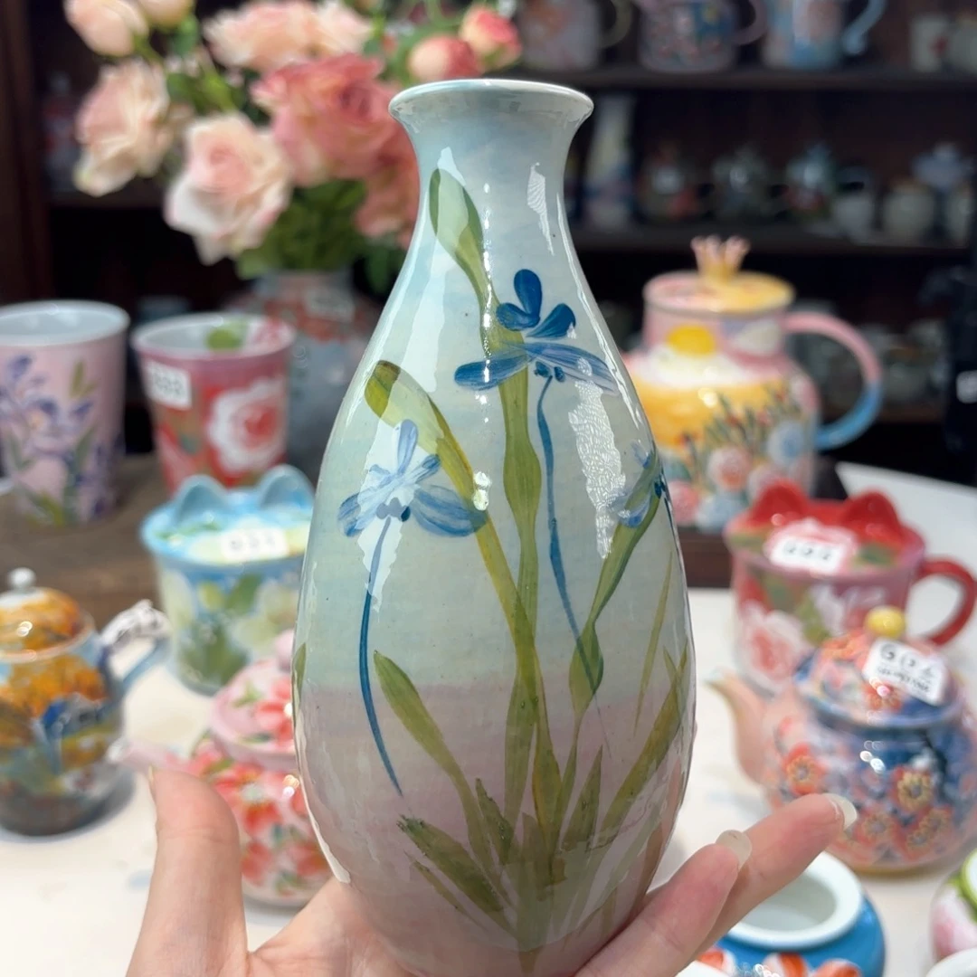 景德镇手绘高温釉下彩陶瓷茶具