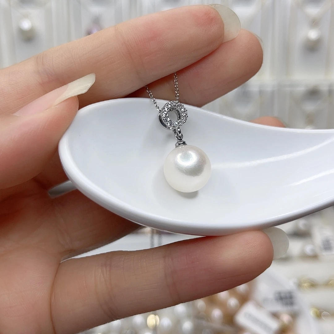 淡水珍珠合金吊坠(赠链)