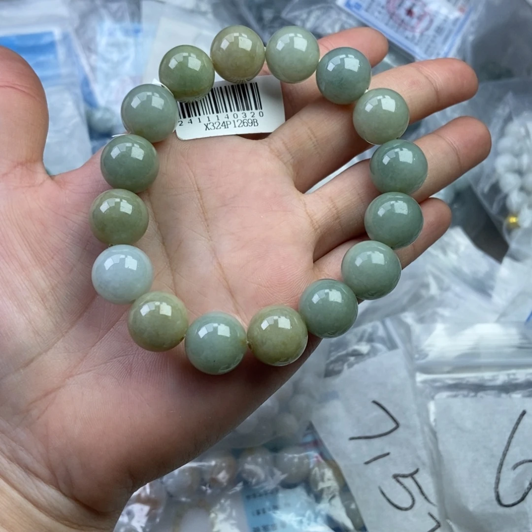 翡翠未镶嵌手链翡翠