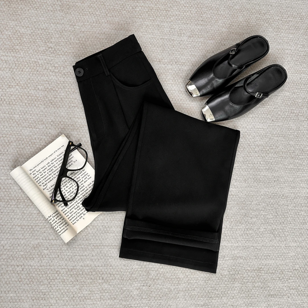 宽松直筒百搭休闲裤 E 9329