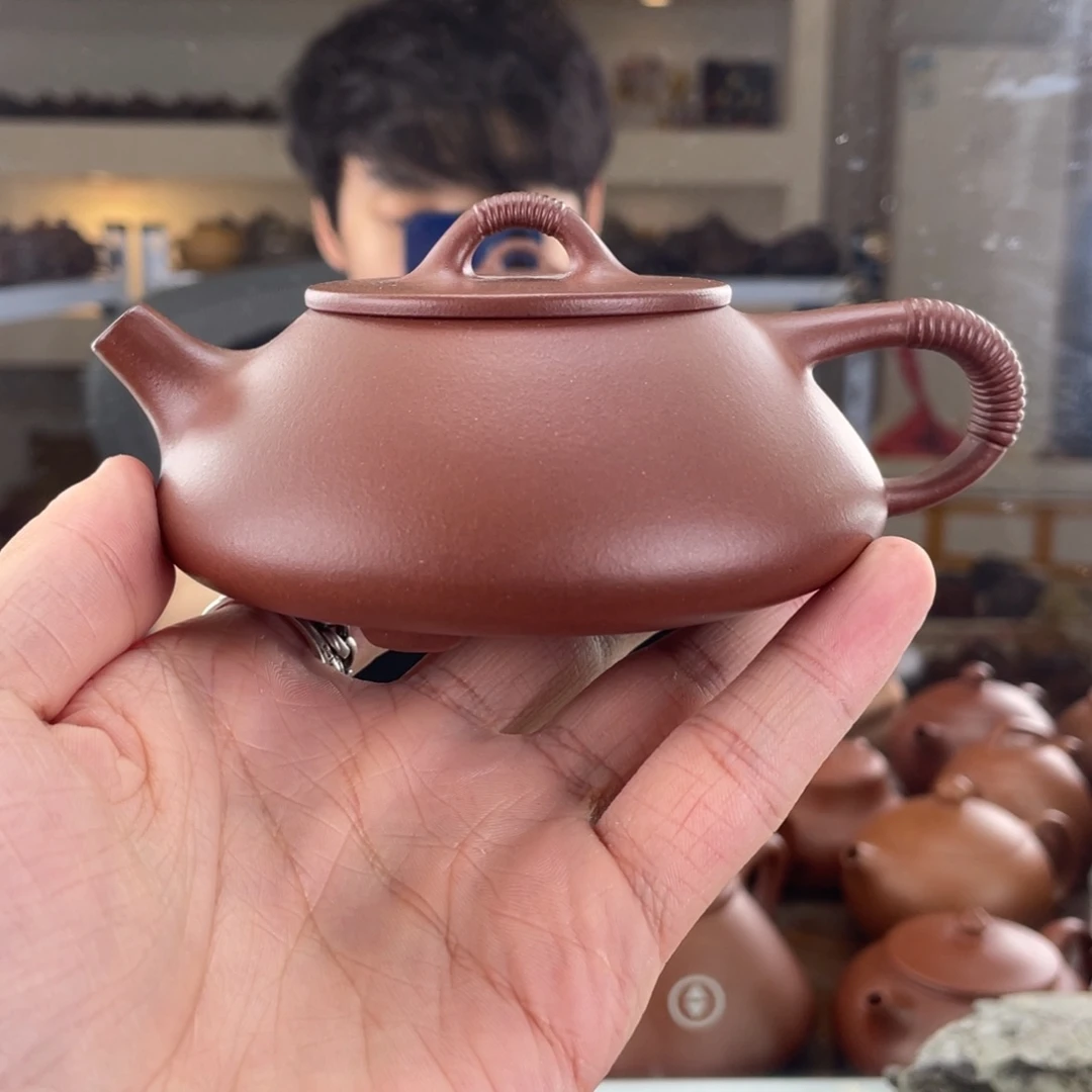 茶壶紫砂180cc红皮龙茶壶