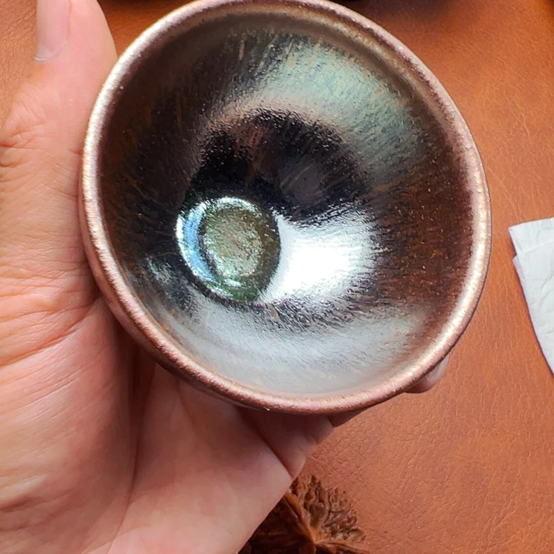 茶盏柴烧建窑建盏