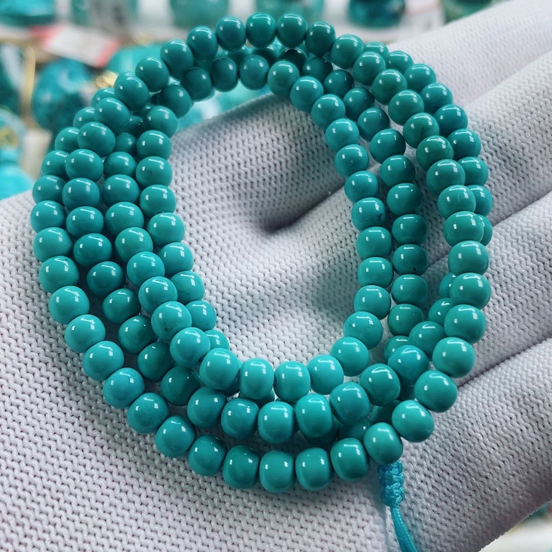 绿松石未镶嵌颈饰