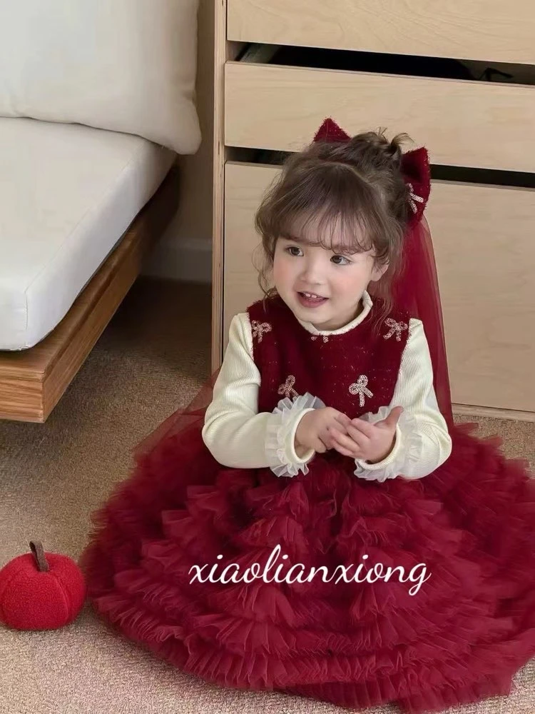 【Suger Yuu】品牌高货女童连衣裙【大小姐】99358 无打底