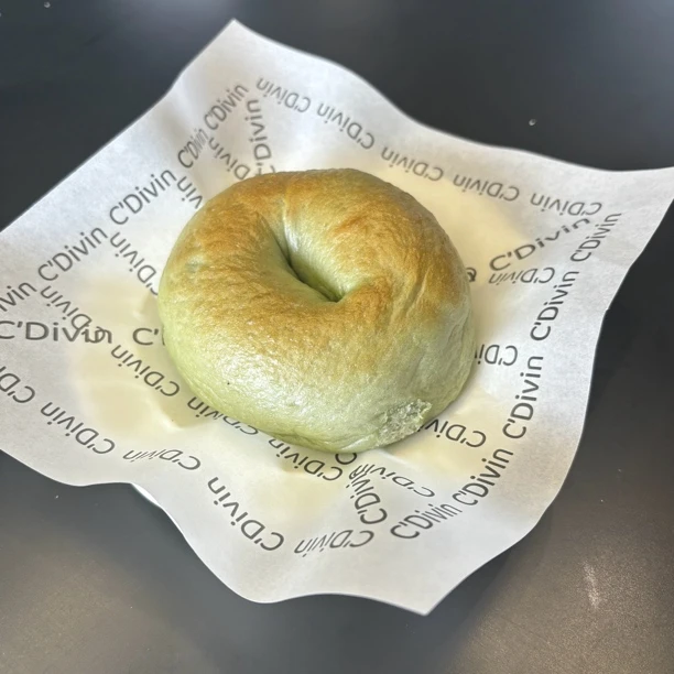 【配送到家】抹茶蔓越莓乳酪贝果