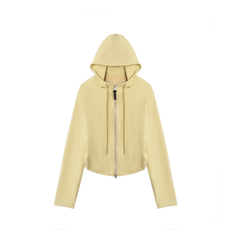 【私人高定】连帽双拉链显瘦百搭卫衣A2937