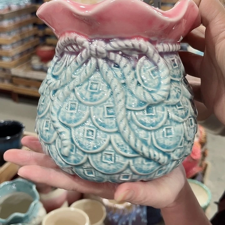 陶瓷陶瓷多肉植物花盆