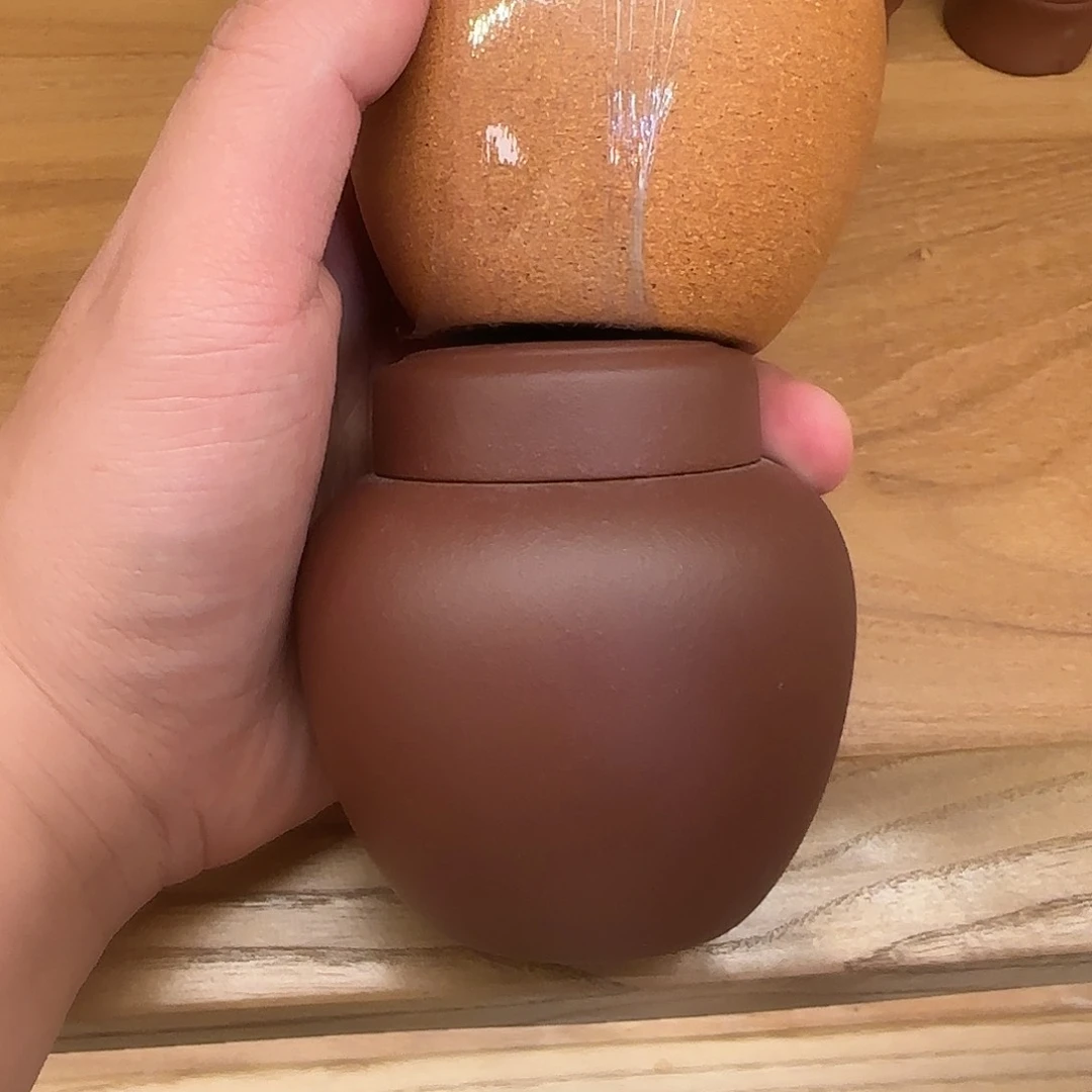 茶壶紫砂茶叶罐机车