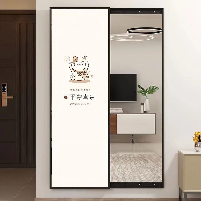 装饰画隐藏穿衣镜