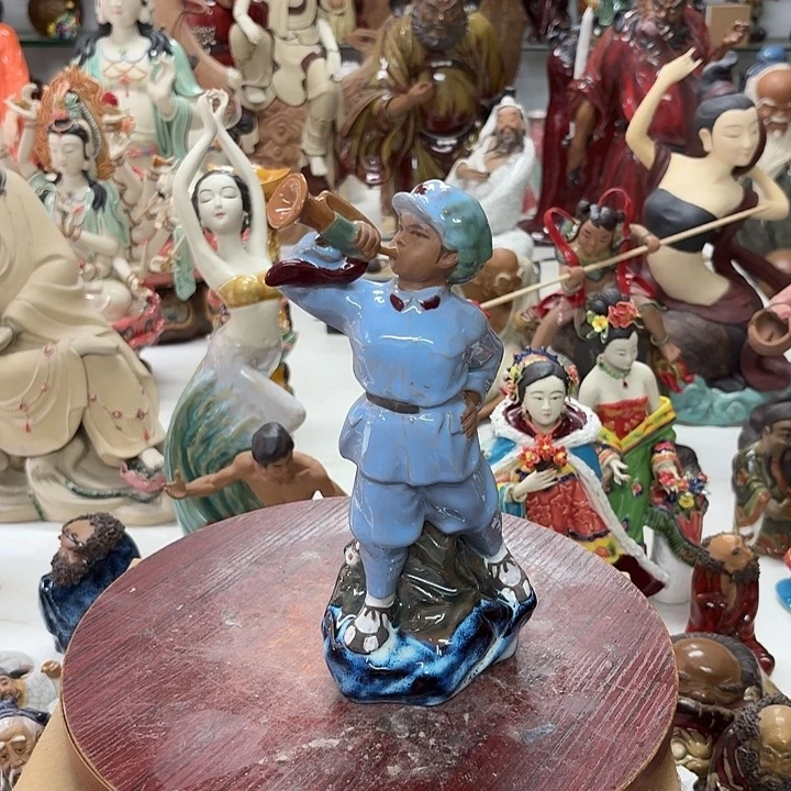 香***园有机玻璃陶瓷摆件