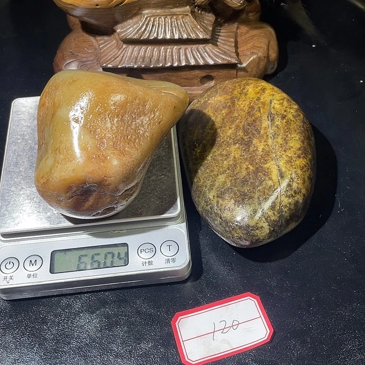 和田玉未镶嵌颈饰120