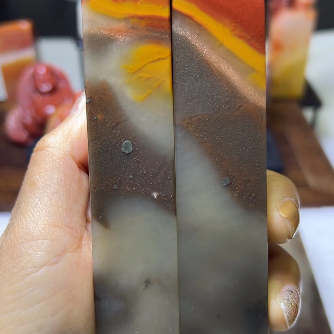 印石寿山石五彩印章