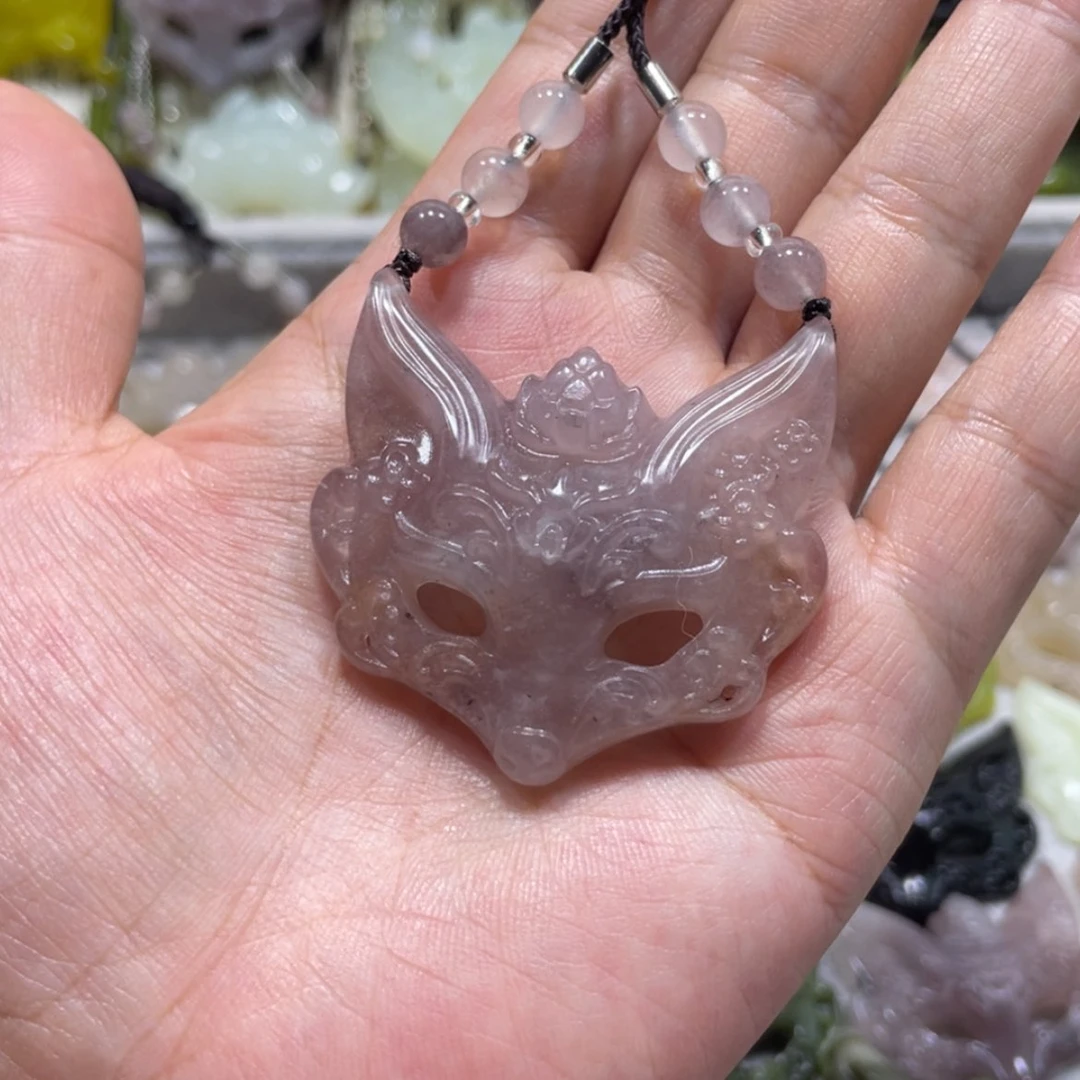 【闪购商品】岫玉颈饰未镶嵌14吊坠