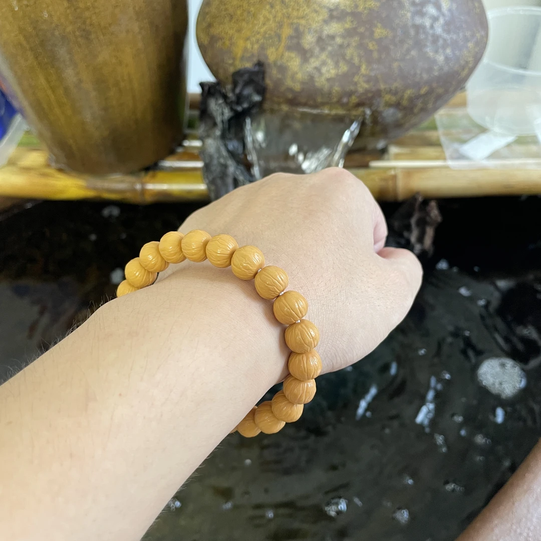 全品 小聚宝盆 猴头核桃手串 尺寸11左右 圈口19