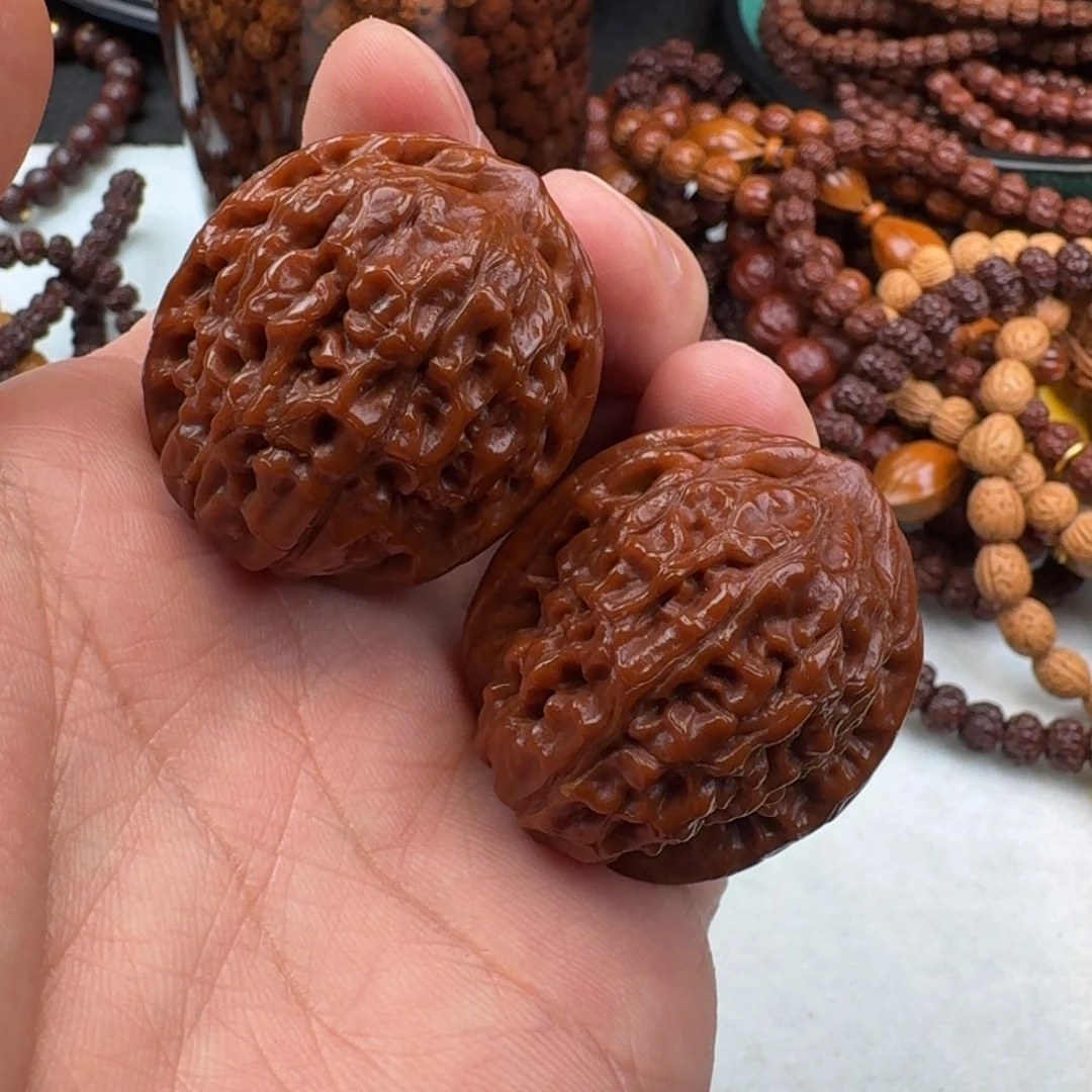 凤眼菩提吊坠手串