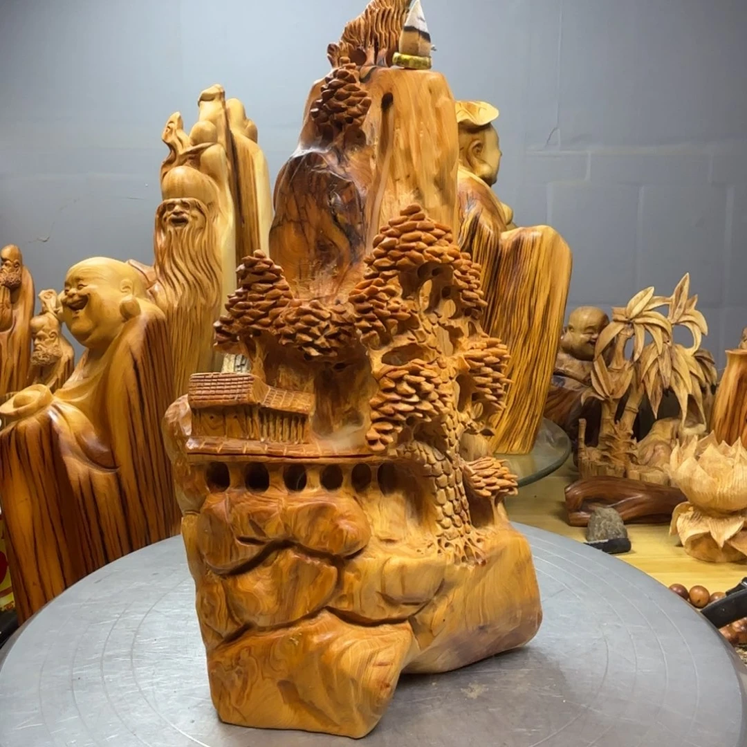 水***哥柏木（崖柏）崖柏摆件666666666