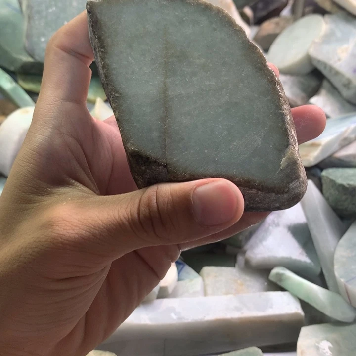 裸石翡翠8号取貔貅