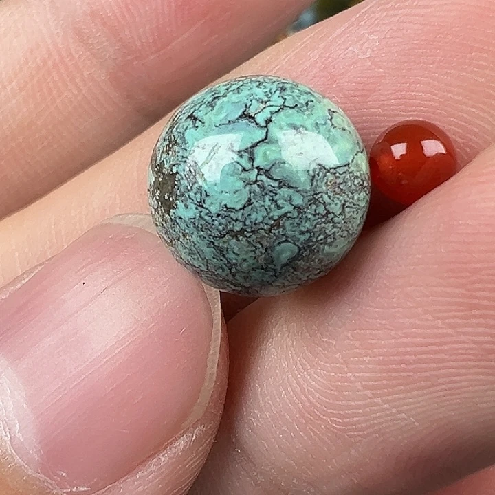 南红玛瑙未镶嵌配饰卡11.5