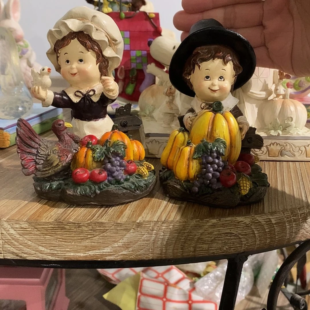 树脂制品幸****0树脂工艺品摆件