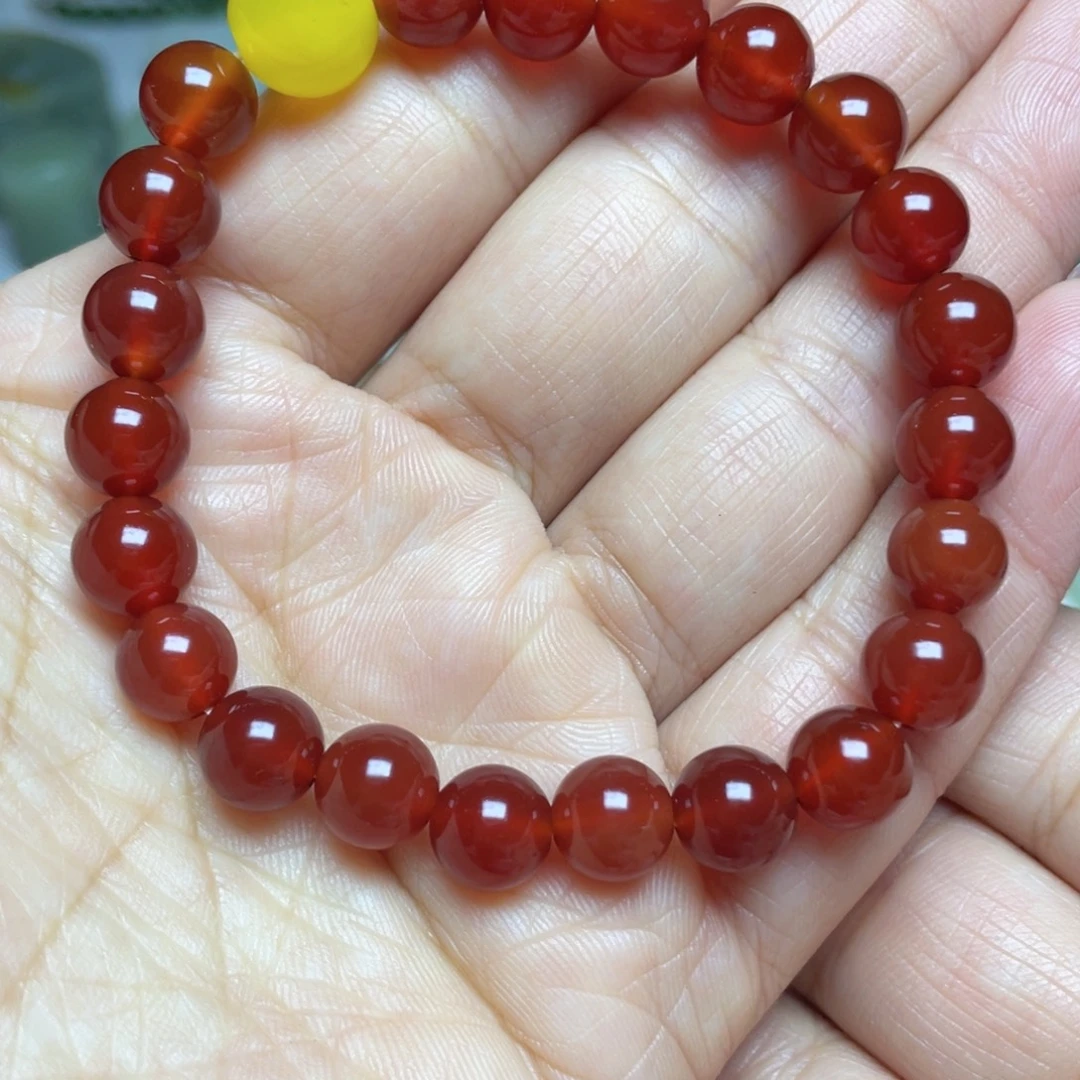 玛瑙/玉髓合金手链