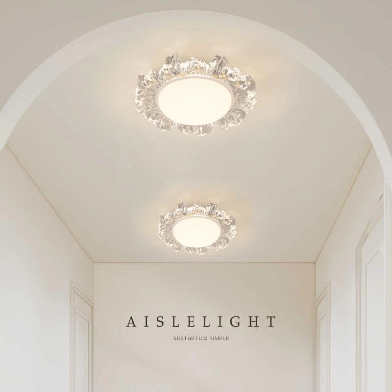 轻奢浪花过道灯走廊灯现代简约阳台灯楼梯衣帽间入北欧简约过道灯