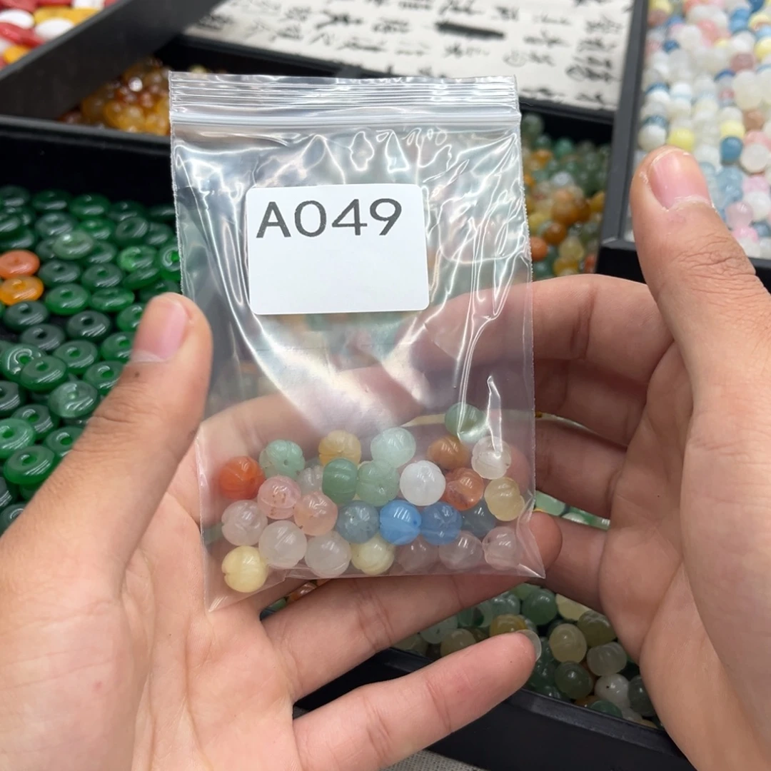 漫***雾玛瑙/玉髓合金颈饰