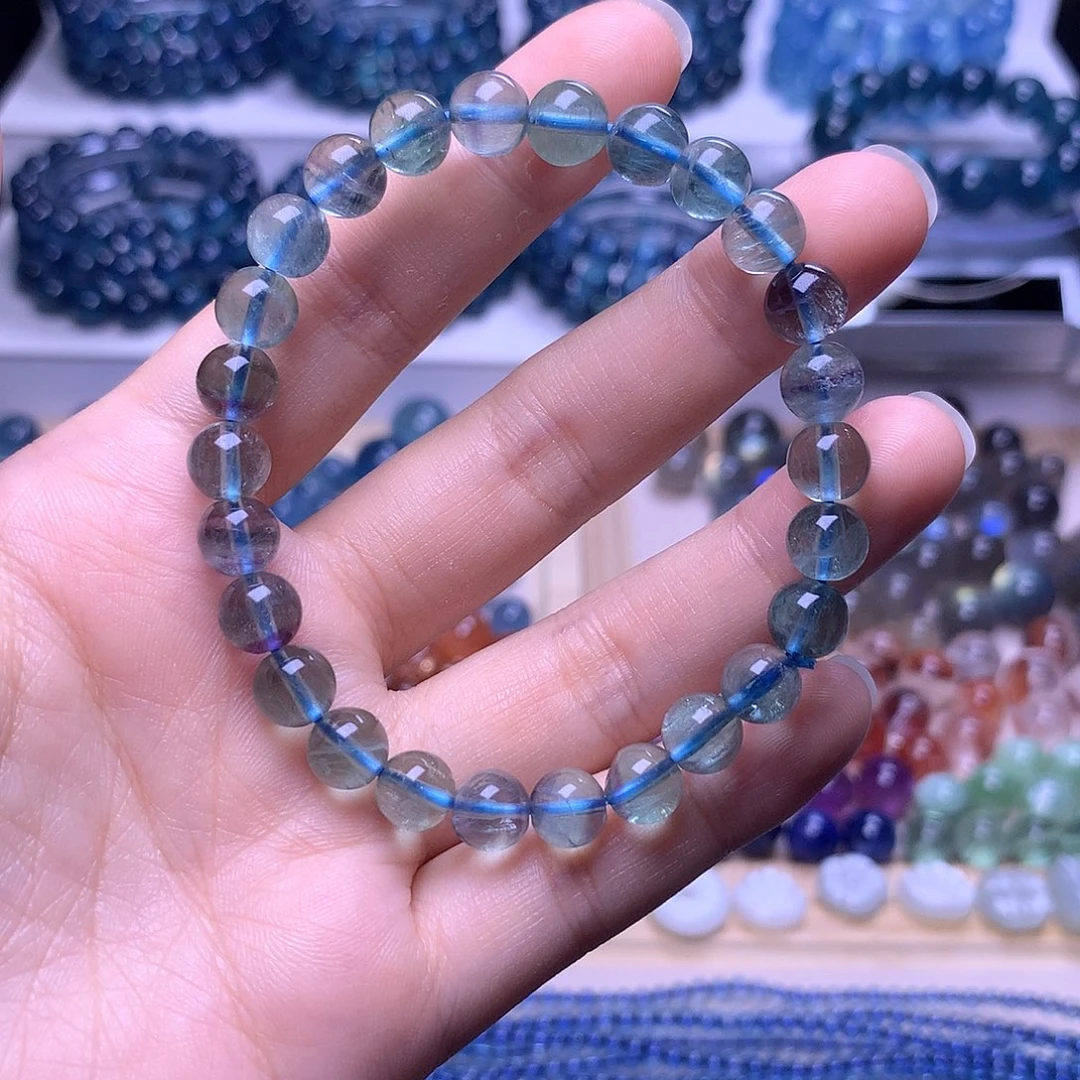 水晶手链未镶嵌多样性