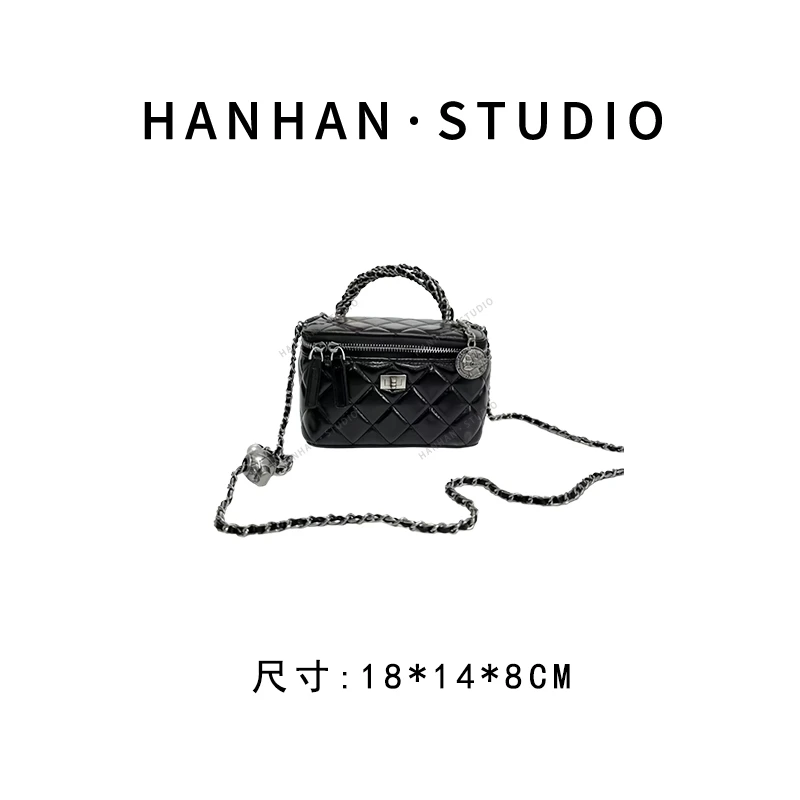 【韩韩甄选】SD-5183-黑色 轻奢时尚气质百搭小众单肩腋下包