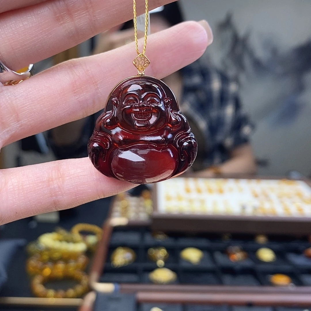 琥珀未镶嵌裸石成品