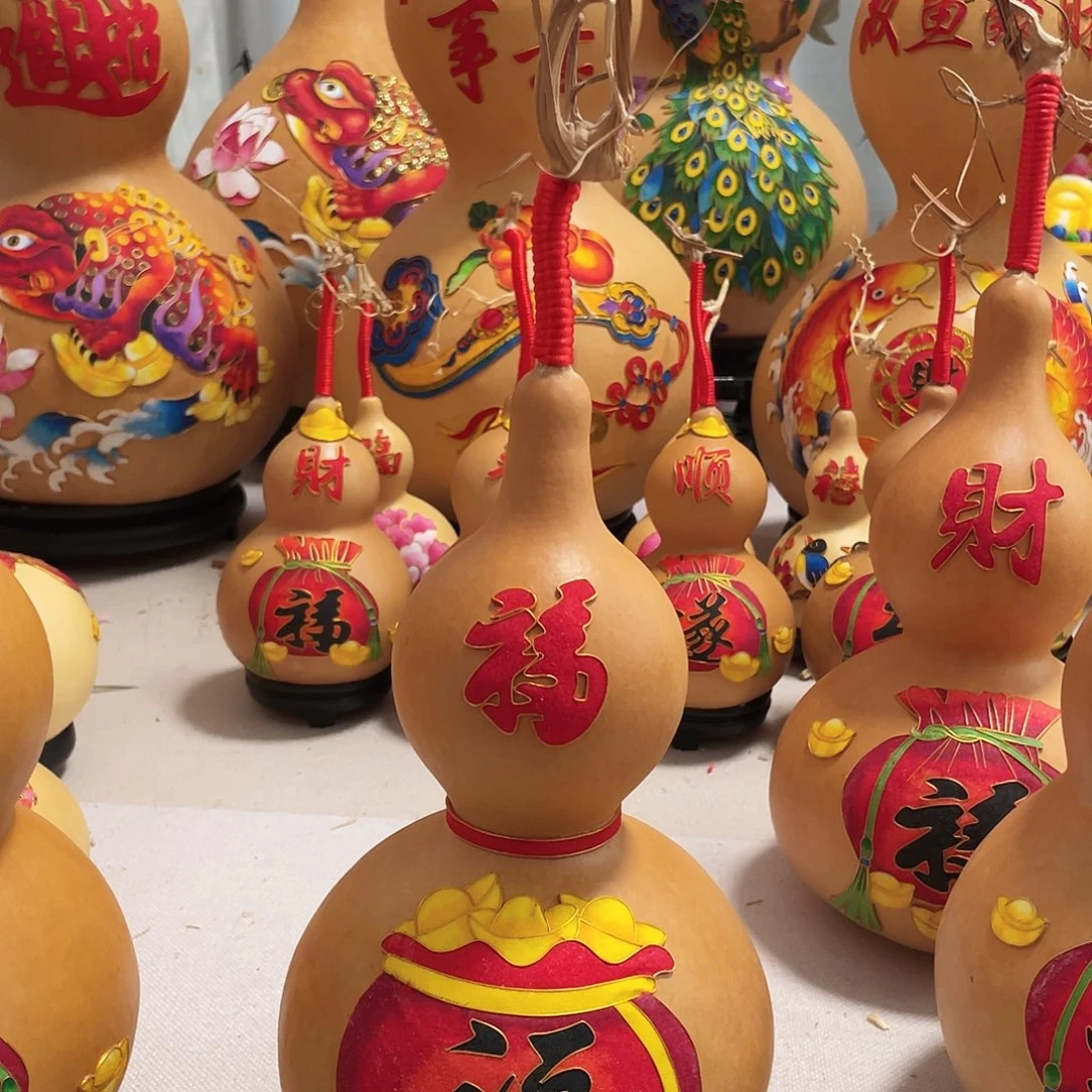 吉***意木葫芦福禄福福中号