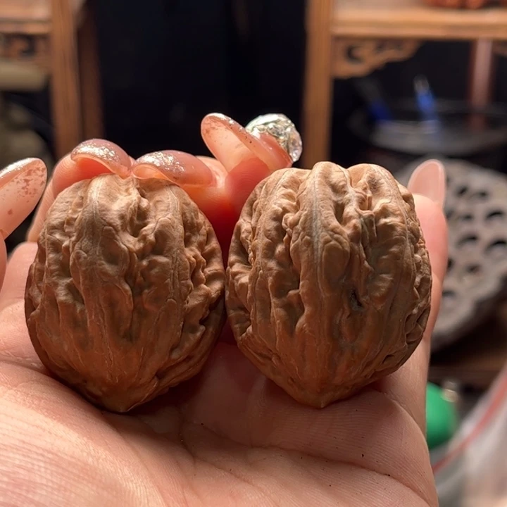 文玩核桃把件楸大胖25