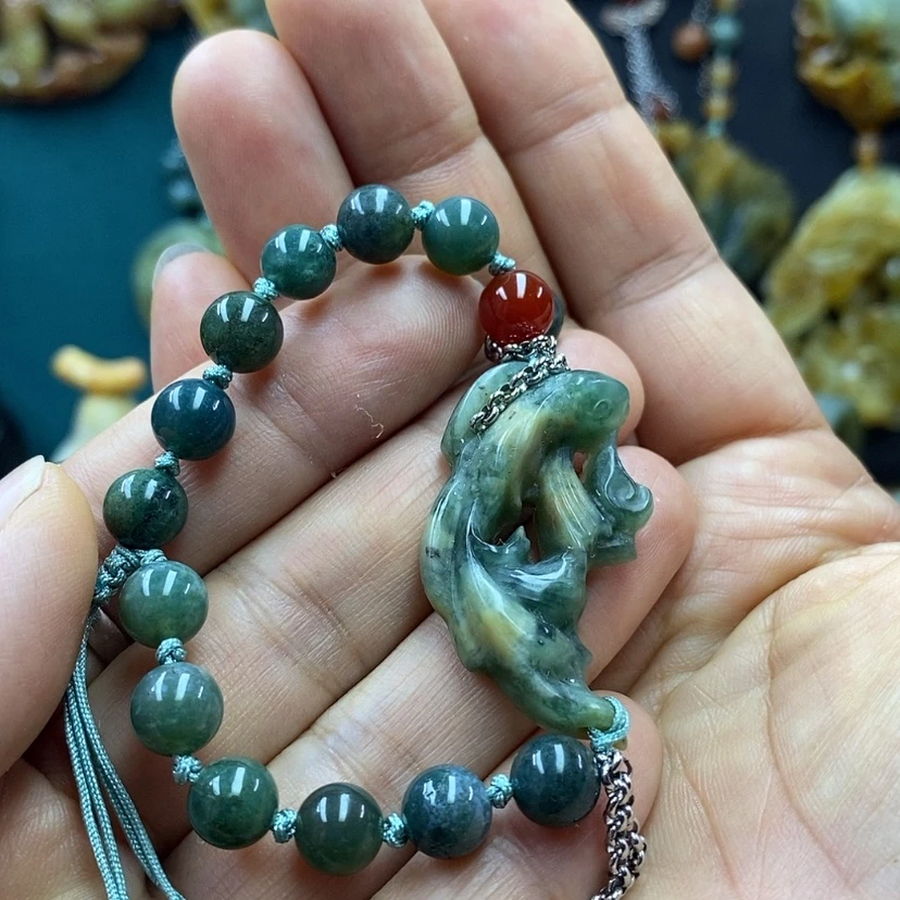 【闪购商品】蛇纹石玉未镶嵌手牌