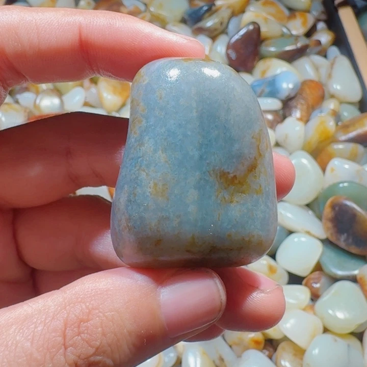 和田玉未镶嵌挂件45克