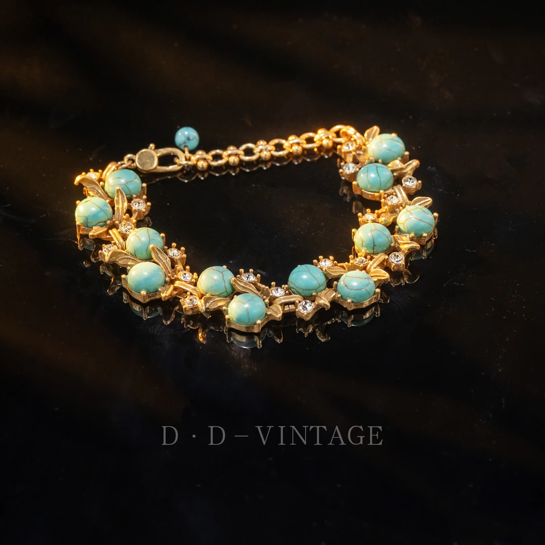 铜合金仿水晶手链 手链手串气质时尚轻奢0595B