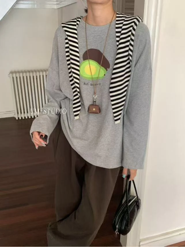 UM#618999#圆领长袖上衣 FL