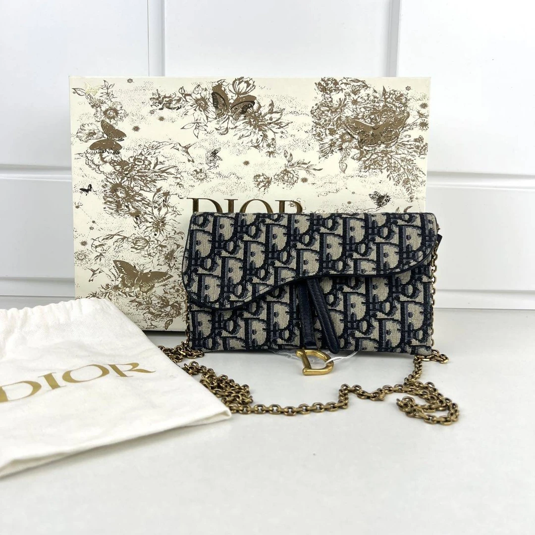 99新 DIOR/迪奥 思斯专属 迪奥二合一小woc BJFB1714