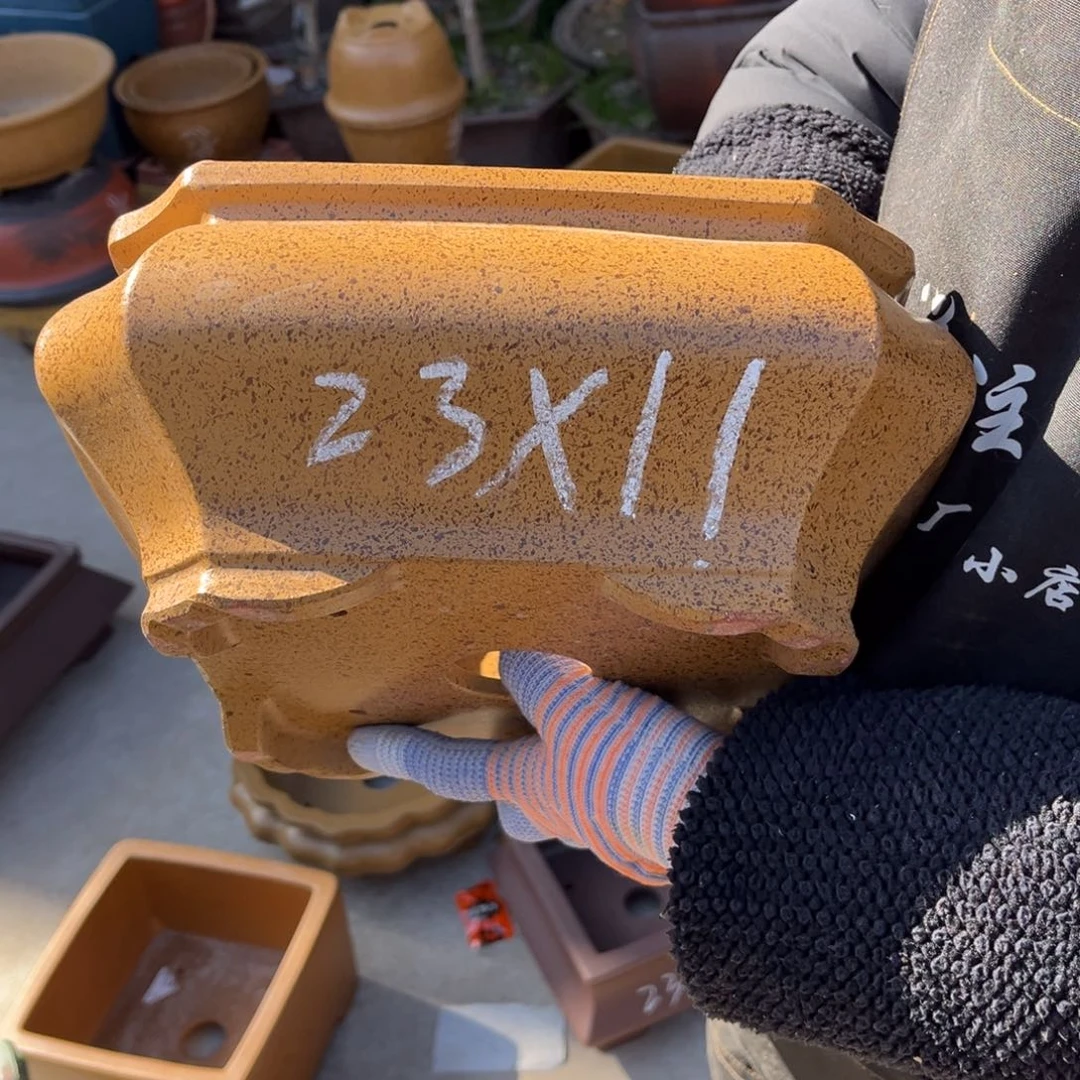 紫砂花盆盆景艺术