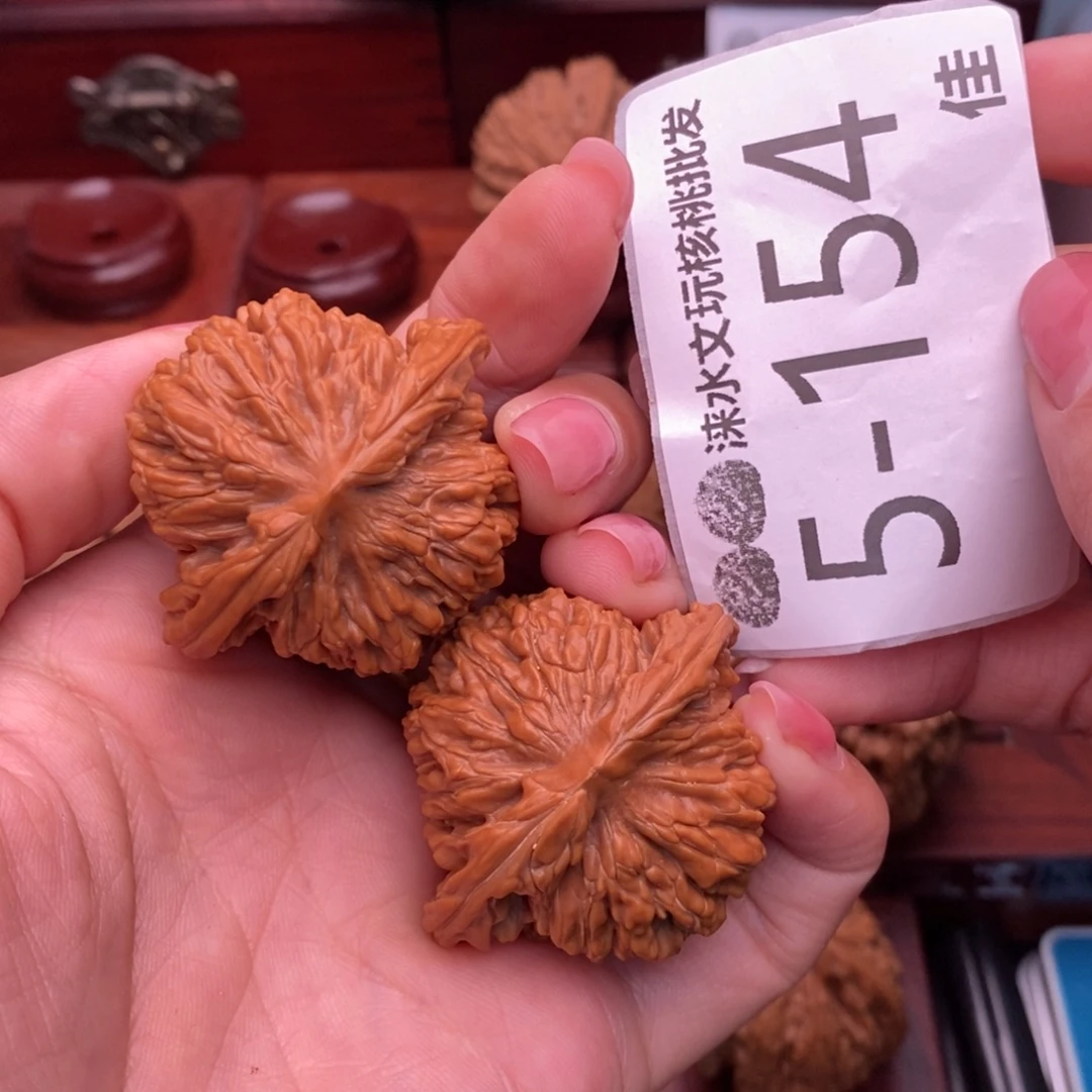 文玩核桃把件42四座楼