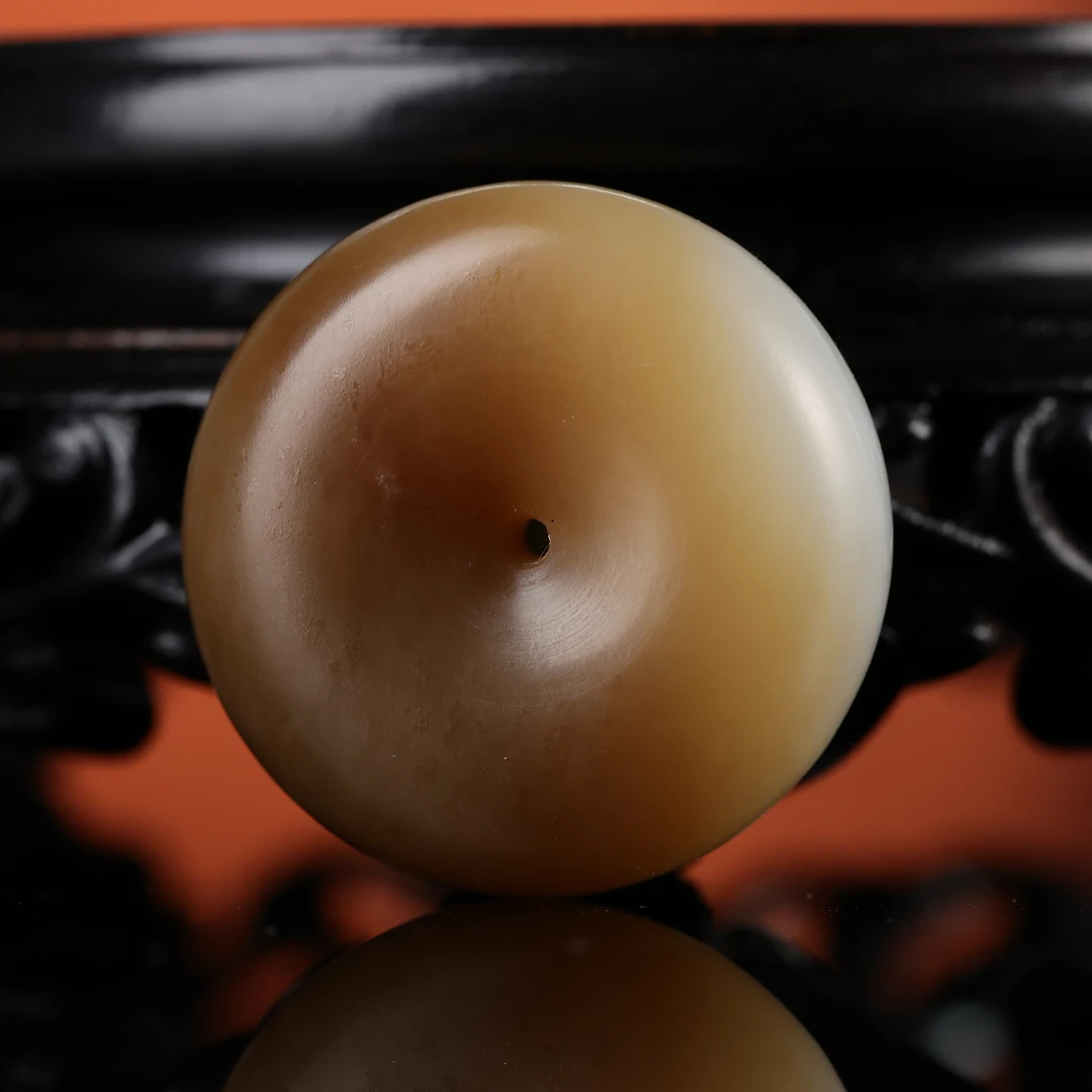 rl和田玉糖白玉平安扣smc2512081290