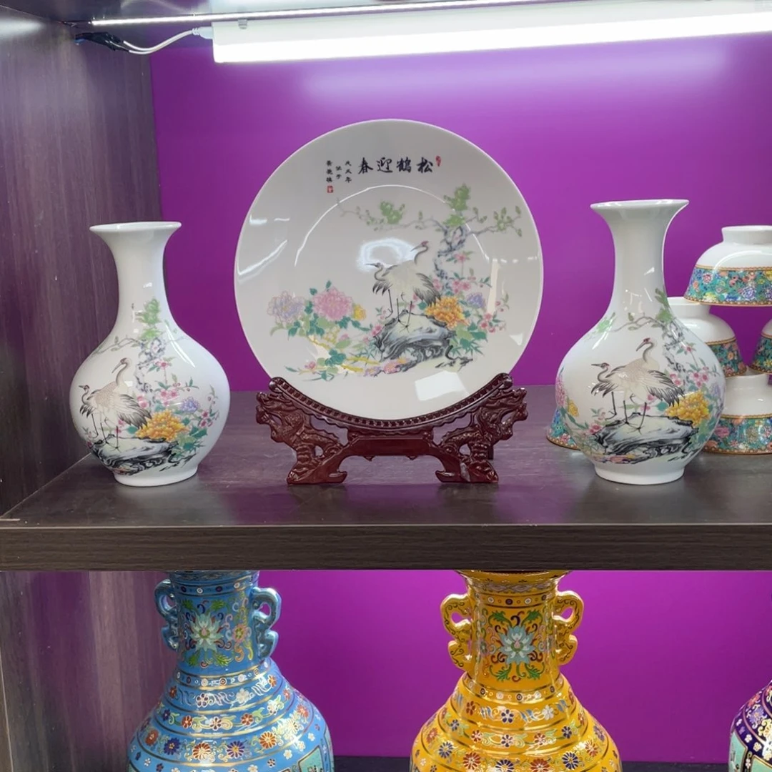 摆件景德镇陶瓷现代工艺品摆件