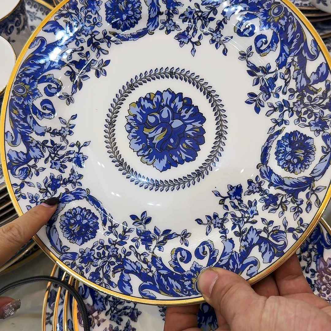 搪瓷骨瓷陶瓷餐具家用高温9