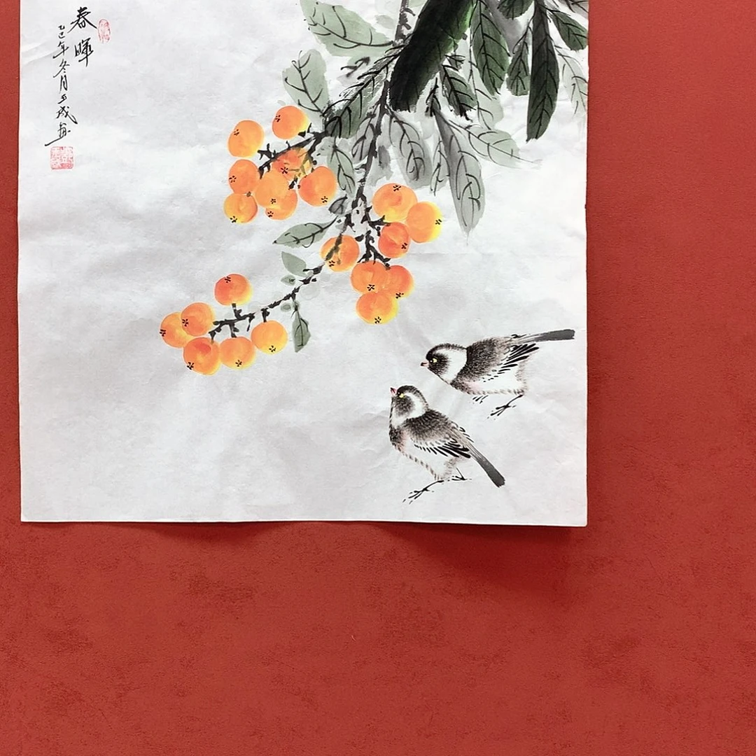 国画国画作品欣赏三尺斗方